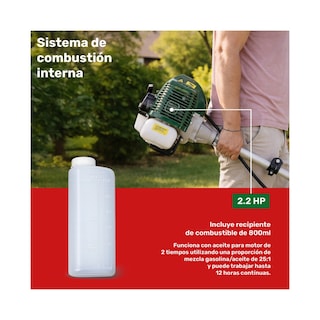 Foto 5 | Foto 5 | Desbrozadora Jardimex Gasolina Recta 52cc 2.2hp 800ml