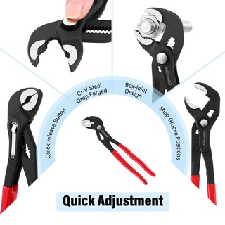 Foto 5 | Foto 5 | Pinzas Alicates Max Power 3 Piezas