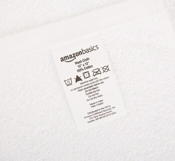 Foto 5 | Foto 5 | Toallas de Baño Amazon Basics 60 Piezas-Venta Internacional