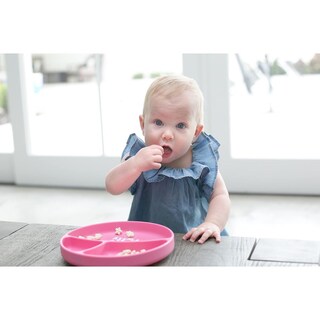 Foto 3 | Foto 3 | Plato De Succión Bella Tunno Rosa Resistente A Derrames Para Bebés Y Niños