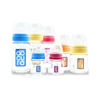 Foto 1 | Foto 1 | Set De Biberones Docura Blanco Anticólicos Y Antireflujo De Silicón Para Recién Nacido