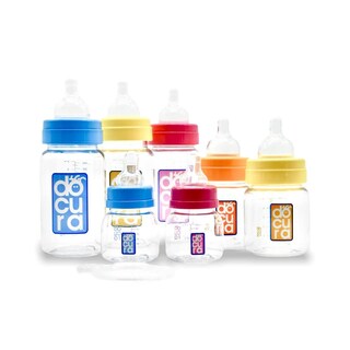 Foto 2 | Foto 2 | Set De Biberones Docura Blanco Anticólicos Y Antireflujo De Silicón Para Recién Nacido