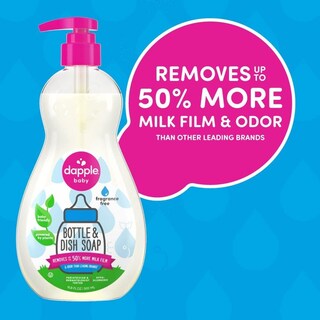 Foto 3 | Foto 3 | Líquido Para Biberones Y Platos Dapple Sin Fragancia En Tamaño De Viaje 3 Oz