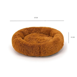 Foto 5 | Foto 5 | Cama Para Perro Hills Beige Tipo Dona Anti Estrés Small