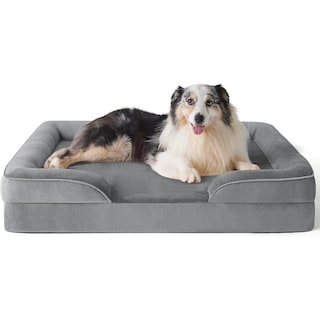 Foto 1 | Foto 1 | Cama Para Perro Ogagu Gris Extra Grande Transpirable E Impermeable Con Soporte Para Cabeza Y Funda L