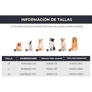 Foto 3 | Foto 3 | Cama Para Perro Ogagu Gris Extra Grande Transpirable E Impermeable Con Soporte Para Cabeza Y Funda L