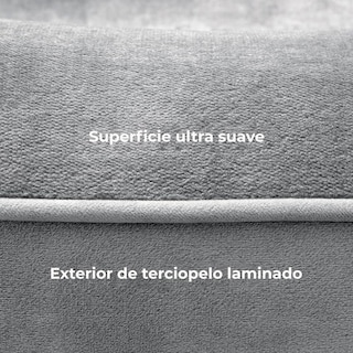 Foto 5 | Foto 5 | Cama Para Perro Ogagu Gris Extra Grande Transpirable E Impermeable Con Soporte Para Cabeza Y Funda L