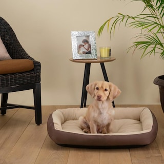 Foto 7 | Foto 7 | Cama Para Perro Hills Cafe Beige Resistente Y Confortable Con Relleno Suave