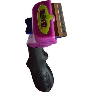 Foto 4 | Foto 4 | Deslanador Sevenpet Negro Con Navaja Horizontal Ergonómico Para Mascotas