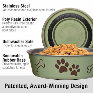 Foto 8 | Foto 8 | Cuenco Metálico Loving Pets Alcachofa Bella Pequeño