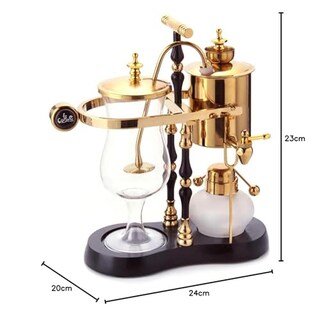 Foto 2 | Foto 2 | Dgcoffee Belgian Belgium Luxury Royal Family Balance Syphon Coffee Maker Classic Double Column Top G