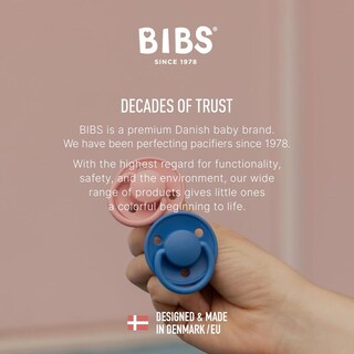 Foto 3 | Foto 3 | Chupones Bibs The Lux Silicon Ivory Baby Pink 0-3 Años 2 Pza