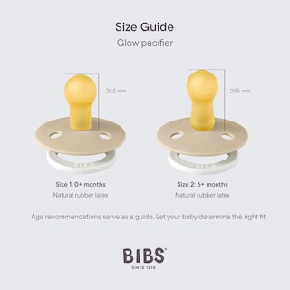 Foto 7 | Foto 7 | Chupetes Pack De 2 Tetina Redonda Látex Natural Vanilla Night Dark Oak Night Talla 1 0-6 Meses