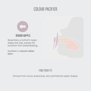 Foto 5 | Foto 5 | Chupetes Bibs Blush Mix Libre De Bpa Diseño Exclusivo Talla 1 Tetina Redonda Látex Natural 0-6 Meses