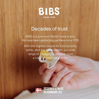 Foto 3 | Foto 3 | Chupones Supreme Bibs Vanilla Dark Oak Tetina Redonda Látex Natural 6 A 18 Meses Pack De 2