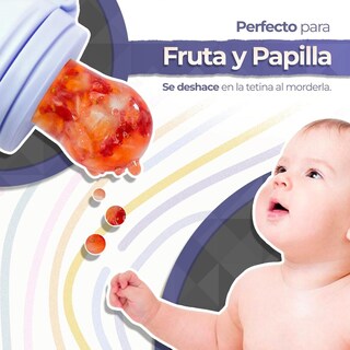 Foto 5 | Foto 5 | Chupón Alimentador Vaquita Azul Con Seguro Y Tapa Para Bebés De 4 Meses