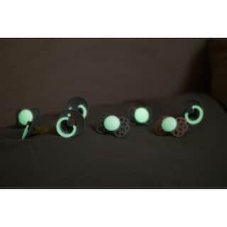 Foto 4 | Foto 4 | Chupones Bibs Sage Glow Vanilla Glow Tetina Redonda De Látex Natural Para Bebés De 6 A 18 Meses