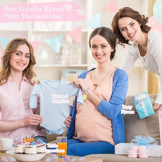 Foto 2 | Foto 2 | Mini Chupetes De Acrílico Juxinda Rosa Para Decoración De Baby Shower