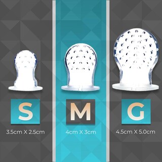 Foto 3 | Foto 3 | Chupón Para Fruta Y Papilla Con Seguro Y Tapa Dibujos Animados Azul Blanco Libre De Bpa