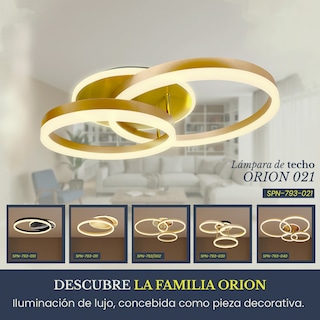 Foto 7 | Foto 7 | Lámpara De Techo Mil Luces Orion 021