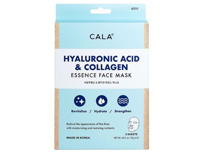 Foto 1 | Foto 1 | Mascarillas Faciales Con Ácido Hialurónico Y Colágeno – Rejuvenece E Hidrata | Pack X5