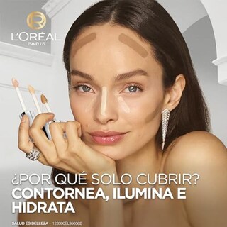 Foto 8 | Foto 8 | L'oréal Paris Corrector True Match Hialurónico Tono 4n
