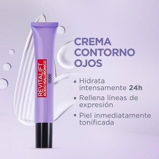 Foto 6 | Foto 6 | Kit Revitalift L'oreal Paris Ácido Hialurónico Con Serum Facial Crema De Ojos Y Protector Solar Uv