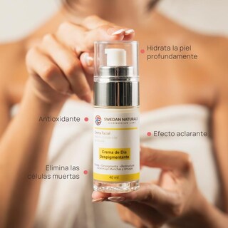 Foto 7 | Foto 7 | Crema Despigmentante Swedan Naturals Niacinamida Vitamina C Hidratación Profunda Aclarante Antioxida
