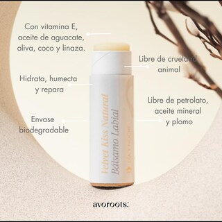 Foto 5 | Foto 5 | Pack Bálsamos Labiales Avooroots Neutro Y Con Color Hidratante Con Aceite De Aguacate Y Coco