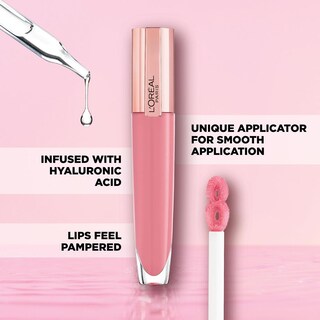 Foto 3 | Foto 3 | Bálsamo Labial Hidratante L'oreal Paris Rosy Utopia Con Extracto De Granada Y Ácido Hialurónico