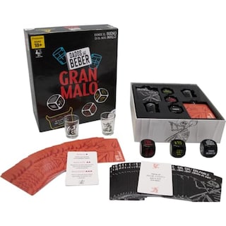 Foto 5 | Foto 5 | Juego De Mesa Dados Del Beber De Gran Malo: 3+ Jugadores 18 Años En Adelante Fiesta