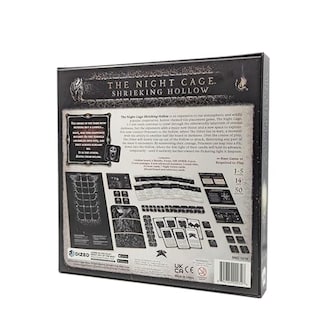 Foto 7 | Foto 7 | Smirk & Dagger The Night Cage Expansion The Shrieking - Juego De Mesa Cooperativo Con Nuevas Amenaza