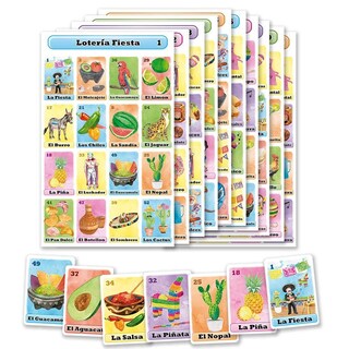 Foto 1 | Foto 1 | Loteria Fiesta - Juego En Español Para 20 Jugadores Con 20 Tablas Y Baraja Completa De Cartas