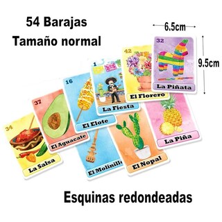 Foto 2 | Foto 2 | Loteria Fiesta - Juego En Español Para 20 Jugadores Con 20 Tablas Y Baraja Completa De Cartas