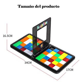 Foto 2 | Foto 2 | Solloot Rubik Race Game juego De Mesa De Inteligencia A Juego shake & Slide Block Juego De Mesa De I