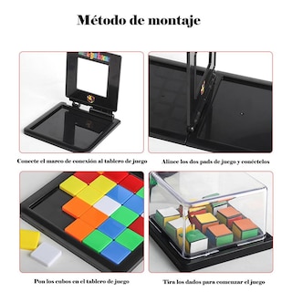 Foto 4 | Foto 4 | Solloot Rubik Race Game juego De Mesa De Inteligencia A Juego shake & Slide Block Juego De Mesa De I