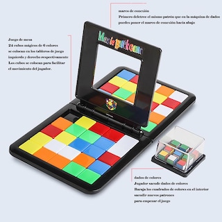 Foto 5 | Foto 5 | Solloot Rubik Race Game juego De Mesa De Inteligencia A Juego shake & Slide Block Juego De Mesa De I