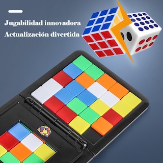Foto 6 | Foto 6 | Solloot Rubik Race Game juego De Mesa De Inteligencia A Juego shake & Slide Block Juego De Mesa De I