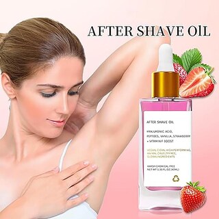 Foto 4 | Foto 4 | Aceite After Shave Mujer Strawberry Vanilla Piel Suave Para Prevenir Vellos Encarnados Y Sequedad