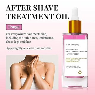 Foto 5 | Foto 5 | Aceite After Shave Mujer Strawberry Vanilla Piel Suave Para Prevenir Vellos Encarnados Y Sequedad