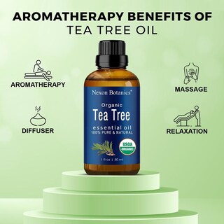 Foto 5 | Foto 5 | Aceite Esencial Nexon Botanics Árbol De Té Orgánico 30 Ml Grado Terapéutico Certificado Usda Para Ca