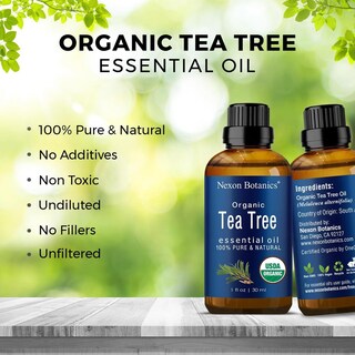 Foto 7 | Foto 7 | Aceite Esencial Nexon Botanics Árbol De Té Orgánico 30 Ml Grado Terapéutico Certificado Usda Para Ca