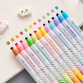 Foto 6 | Foto 6 | Marcador Mágico Veraly.mx Arco Iris Doble Punta 12 Pz