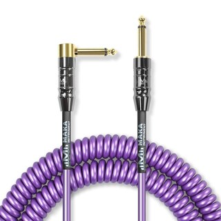 Foto 1 | Foto 1 | Cable De Guitarra Maka Morado Premium Espiral De 20 Pies Para Guitarra Eléctrica Y Bajo