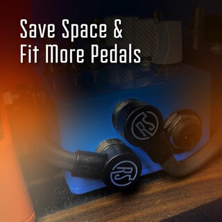 Foto 8 | Foto 8 | Cables De Conexión Para Guitarra Rock Stock Negro Ultradelgados 4 Pulgadas En Forma De C Paquete De