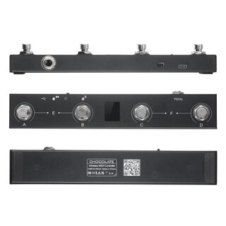 Foto 7 | Foto 7 | Bhcase Midi Controller Controlador Midi Inalámbrico Recargable 4 Botones Controlador De Pie Midi Po