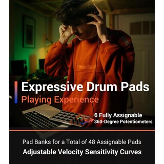 Foto 7 | Foto 7 | Xjam Mobile Studio Midi Pad Controller - Marco De Aluminio Ultrafino Estilo Apple Sensible A La Vel