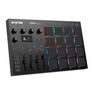 Foto 1 | Foto 1 | Hxw Emp16 Midi Pad Controller Beat Maker Machine Con Bluetooth 16 Almohadillas Para Orejas De Ritmo