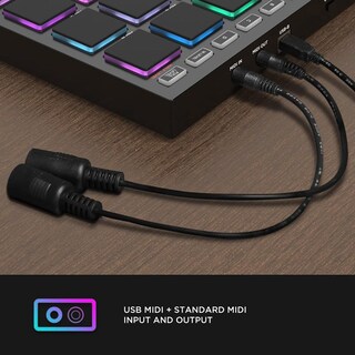 Foto 3 | Foto 3 | Hxw Emp16 Midi Pad Controller Beat Maker Machine Con Bluetooth 16 Almohadillas Para Orejas De Ritmo