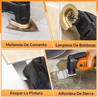 Foto 5 | Foto 5 | Set Cuchillas Belug Hoja De Sierra Oscilante Para Madera/metal Multicolor 68 Pzs